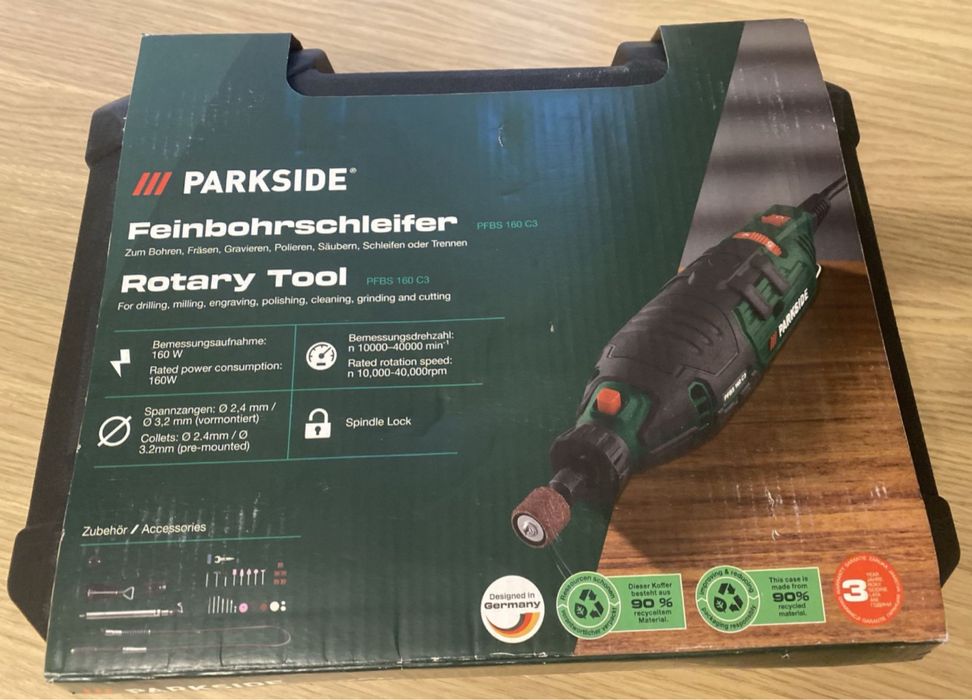 Masina de gaurit si slefuit fin Parkside 160w