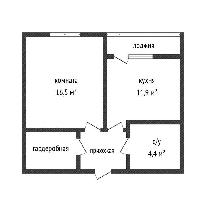 Продам 1-комнатную в жк life park