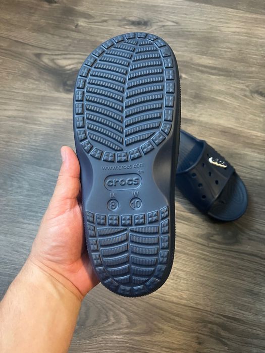 Papuci Crocs albastri