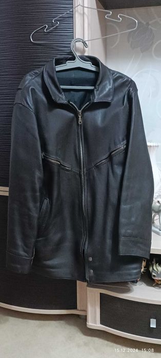 Лётная кожаная  куртка