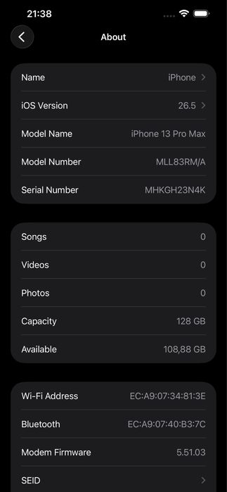iPhone 13 Pro Max 128GB - Impecabil, zero zgârieturi + Cutie + 6 Huse