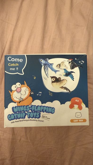 Интерактивная игрушка для кошки - воробей