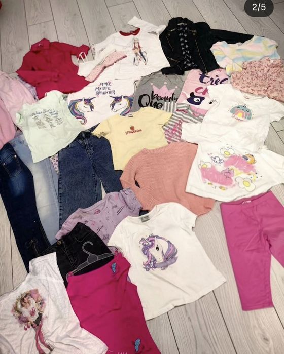 Одежда на девочку 6-8 лет. За всё 8000тг