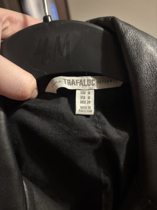 geaca de piele zara