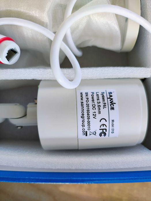 Камери 4бр. с POE нова ,стар модел