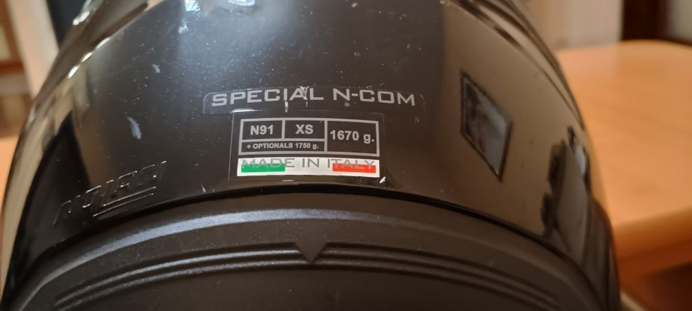 Каска Nolan N91s размер XS