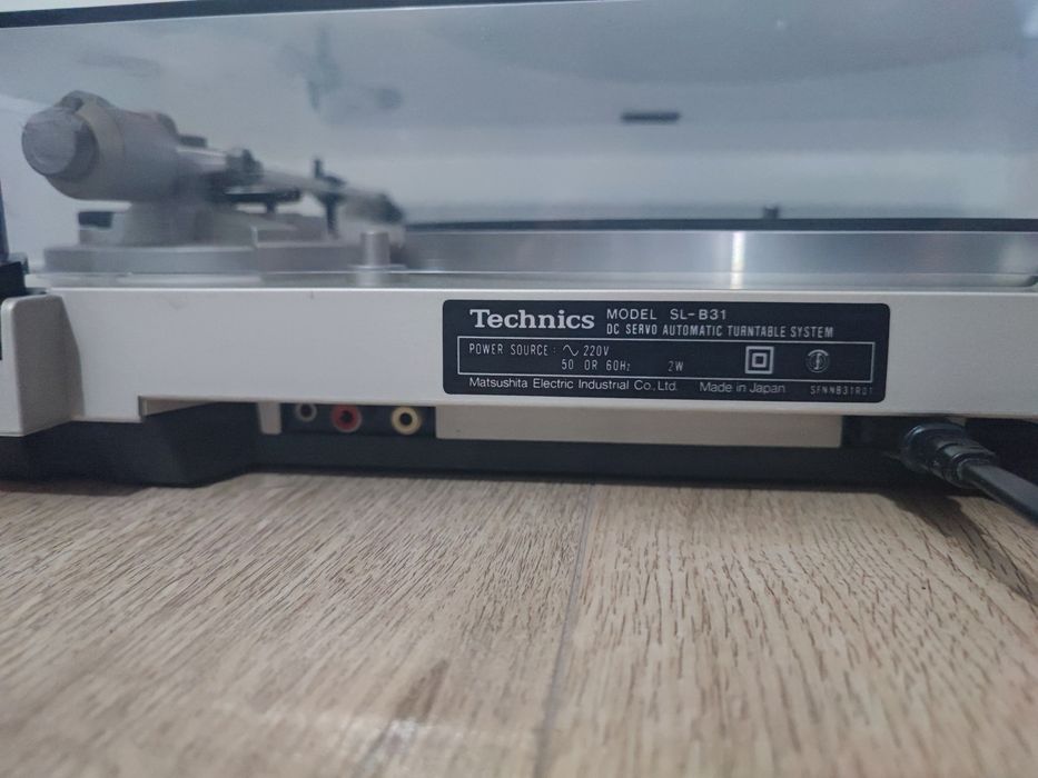 Pick up Technics SL B31 full automatic mufe RCA made in Japan