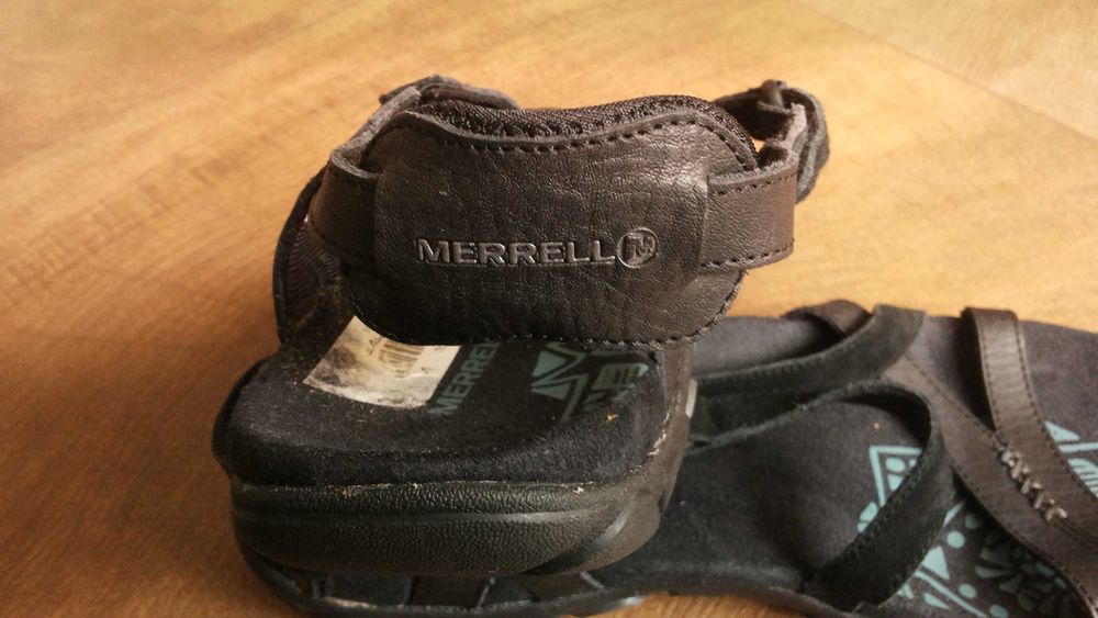 MERRELL Real Leather Размер EUR 41 / UK 8 сандали естествена кожа 94-13-S