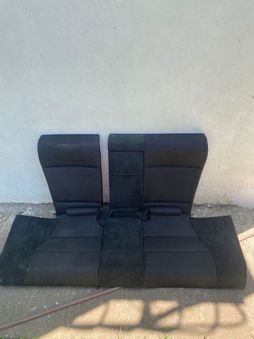 Bmw e46 coupe interior bancheta scaune bej si negru