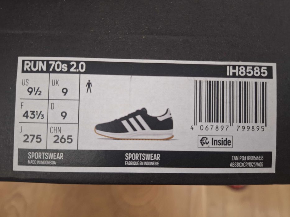 маратонки Adidas, Run 70s 2.0, 43 и 1/3