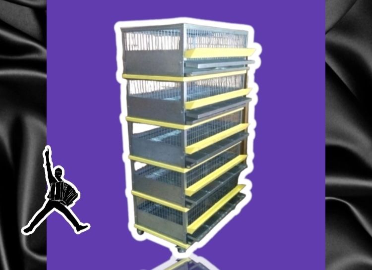 Клетка для перепелов разборная КП4