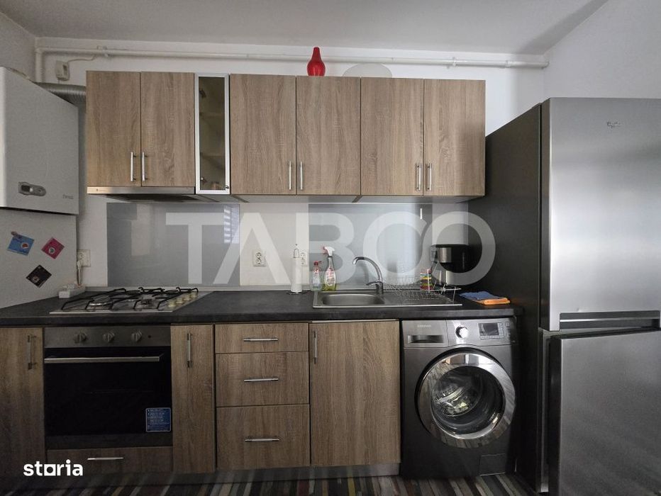 Apartament 2 camere de inchiriat decomandat 48 mp zona Lupeni Sibiu