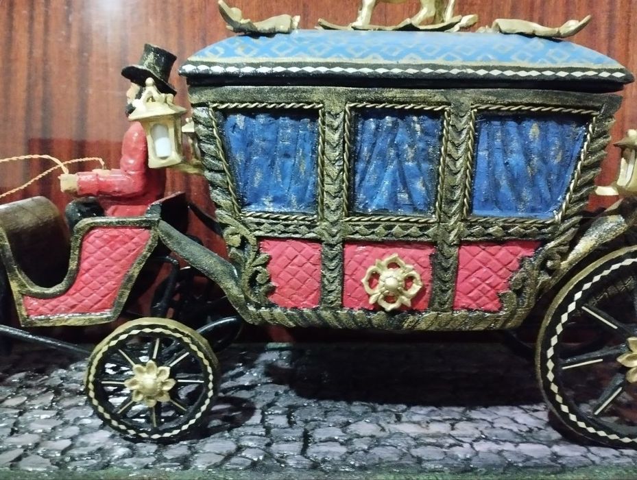 статуэтка шкатулка резьба по дереву бронза литьё ручная работа