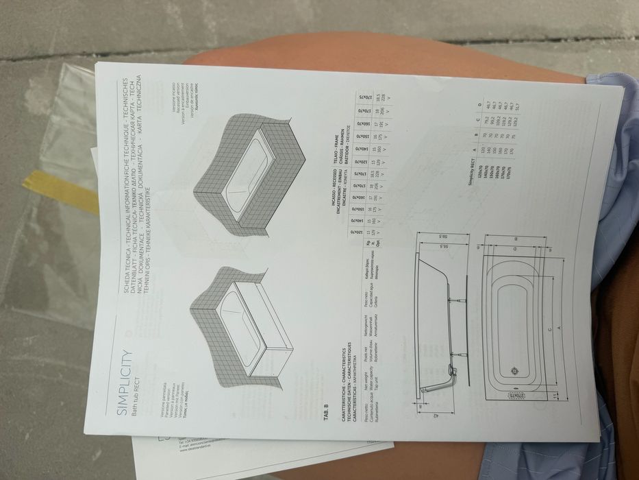 Cadă nouă - Ideal standard
