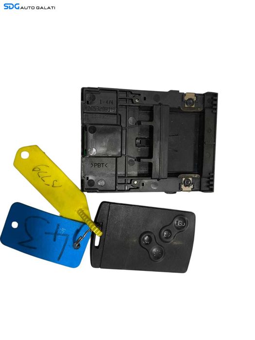 Contact Cititor Electric cu 2 Chei Cheie Cartele cu CIP Renault Megane 3 2008 - 2015 Cod 285909828R A2C53185186 [LC2075]