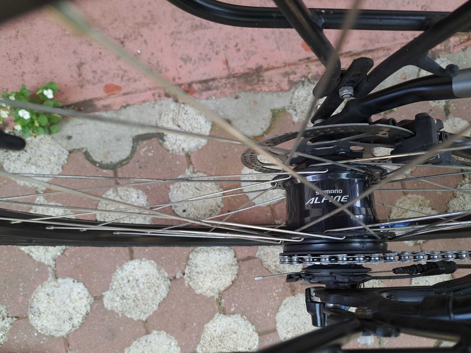 Bicicleta trakking  Pegasus , Alfine 11, model aniversar, primul propietar
