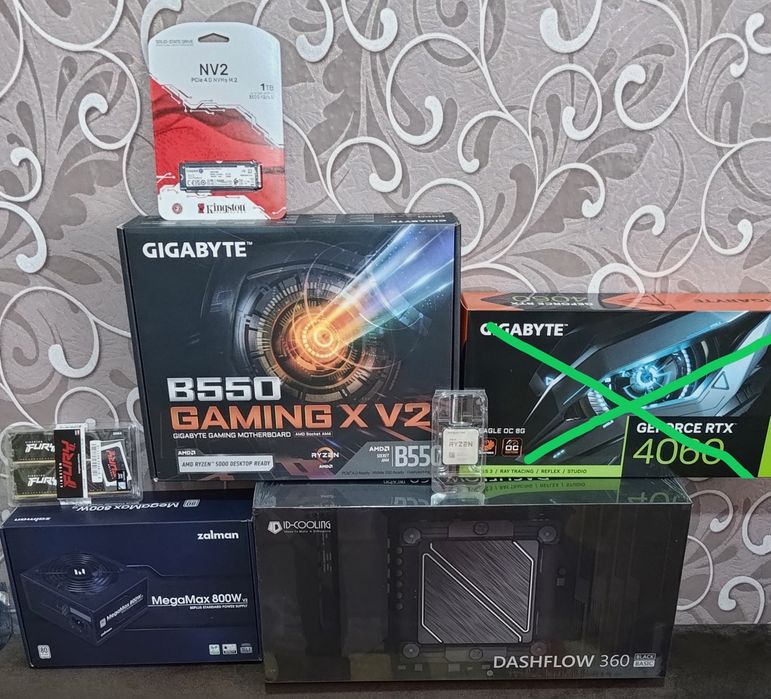 Компьютер rtx 5070 ti 16gb