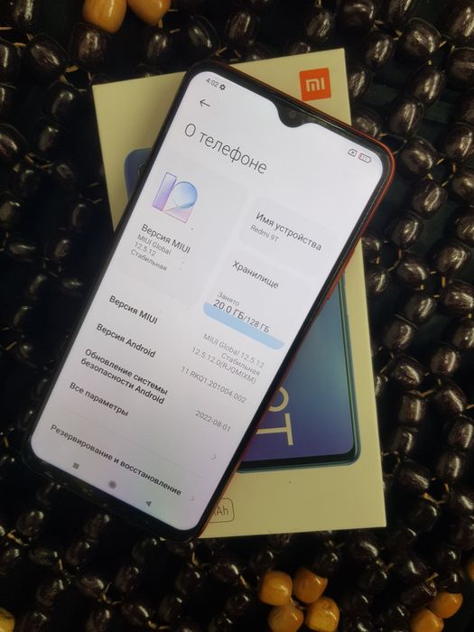 Redmi 9T 128/gb Xolat yaxshi Karopka bor