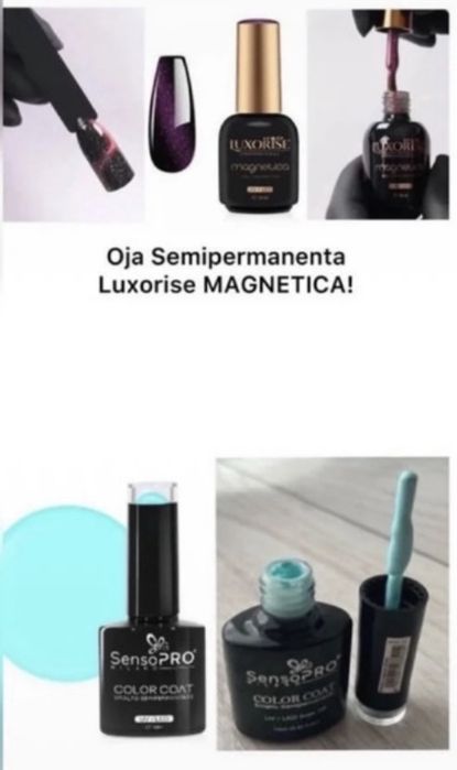 Oje semi SensoPro Milano, Luxorise & accesorii
