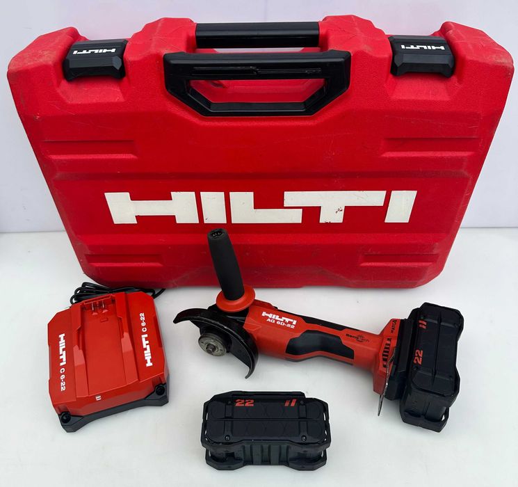 Hilti AG 6D-22 Nuron - Безчетков ъглошлайф с SensTech перфектен!