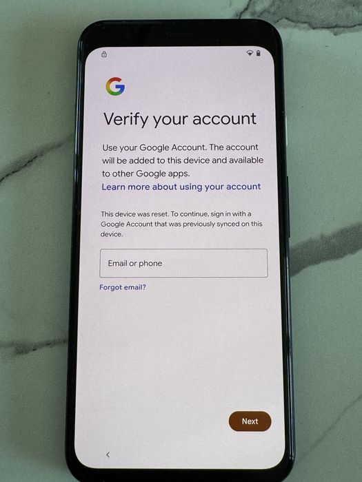 Google Pixel 4 Black pentru piese sau reparatie