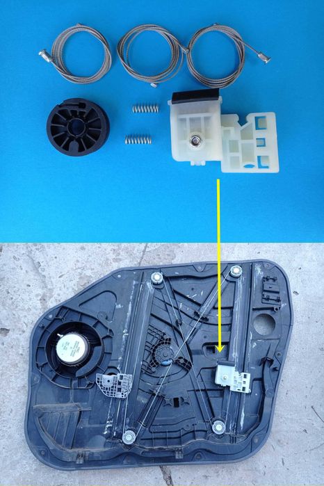 Kit reparatie macara geam electric fata Hyundai Tucson TL 2015-2020