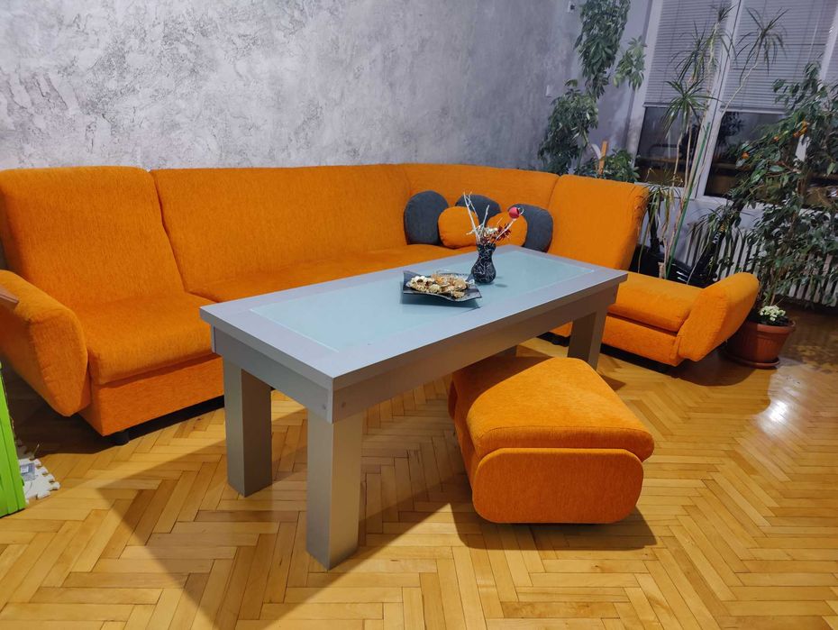 ъглов разтегателен диван