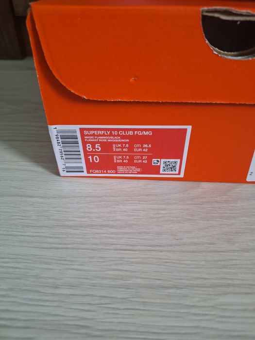 Nike Ghete de fotbal SUPERFLY 10 CLUB FG/MG