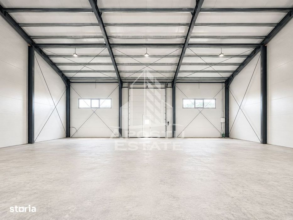 De vanzare hala industriala cu doua compartimente 2X 390 mp Giarmata