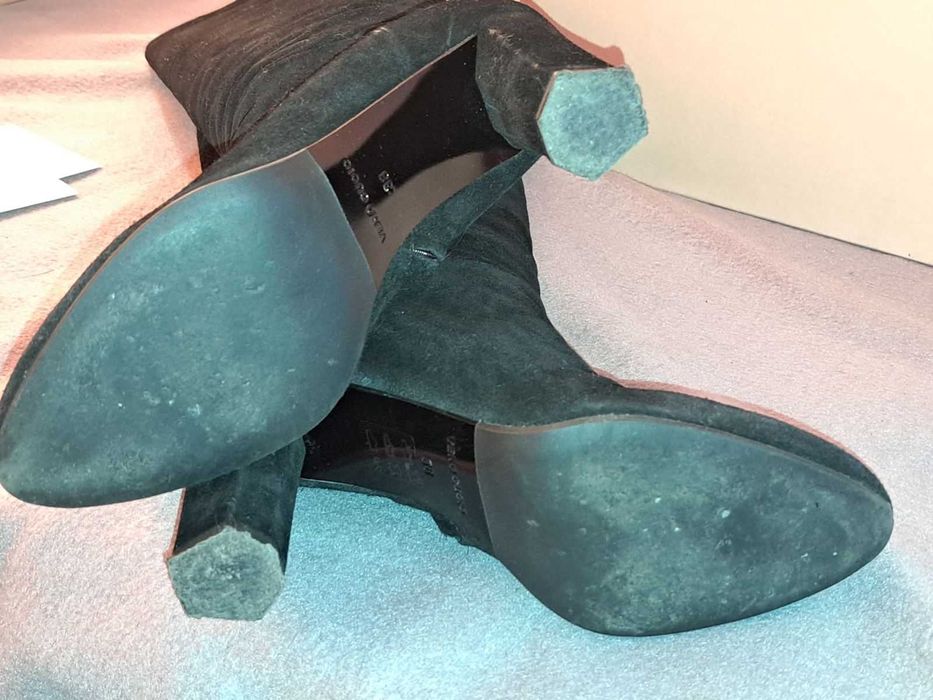 Дамски ботуши CRISTHELEN B-естествен велур