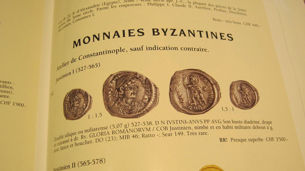 Catalog licitatie,numismatica,preturi de evaluare si pornire.(2 buc.)