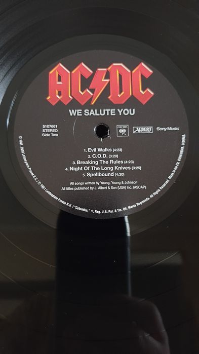 Виниловая пластинка АС/DC FOR THOSE ABOUT TO ROCK