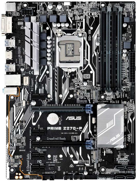 Дъно Дънна платка ASUS PRIME Z270-P 1151 DDR4 M.2 OVERCLOCK