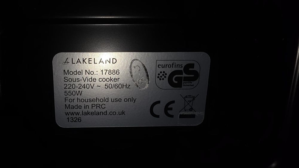 Multicooker Sous Vide Lakeland
