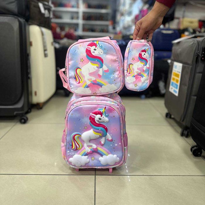 Школьный ранец/рюкзак на колёсах