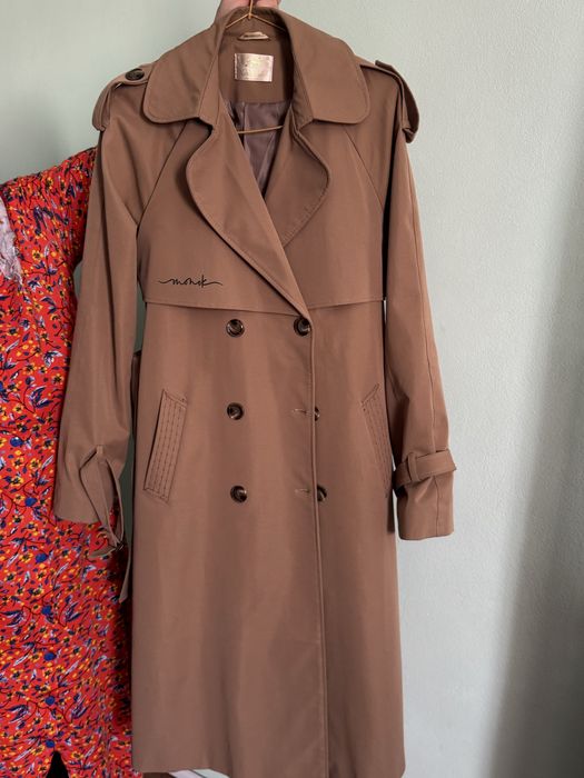 Тренч светло коричневый