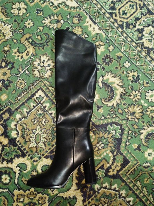 Сапоги натуральная кожа