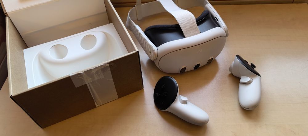 Ochelari VR META Quest 3 - - 512GB - - Oculus // NOI in CUTIE - - 2450 lei