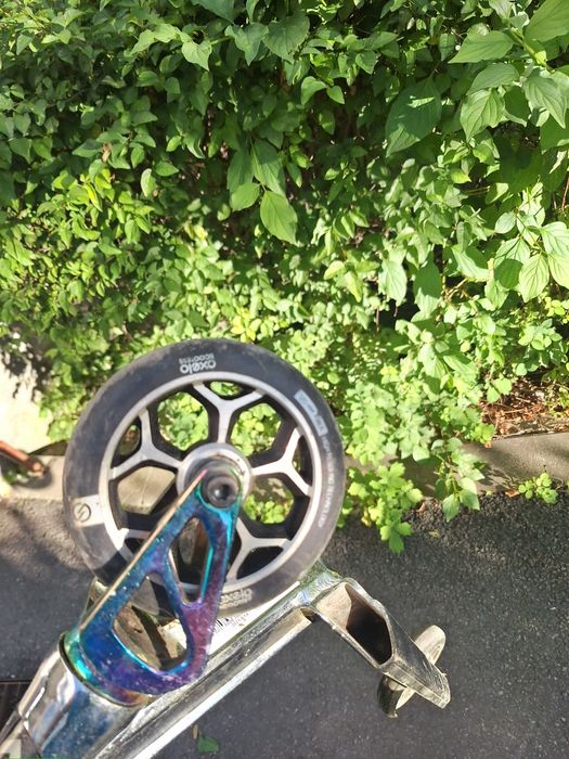 Trotineta de scheme oxelo MF540 Stunt Scooter -stare foarte bună fara fisuri