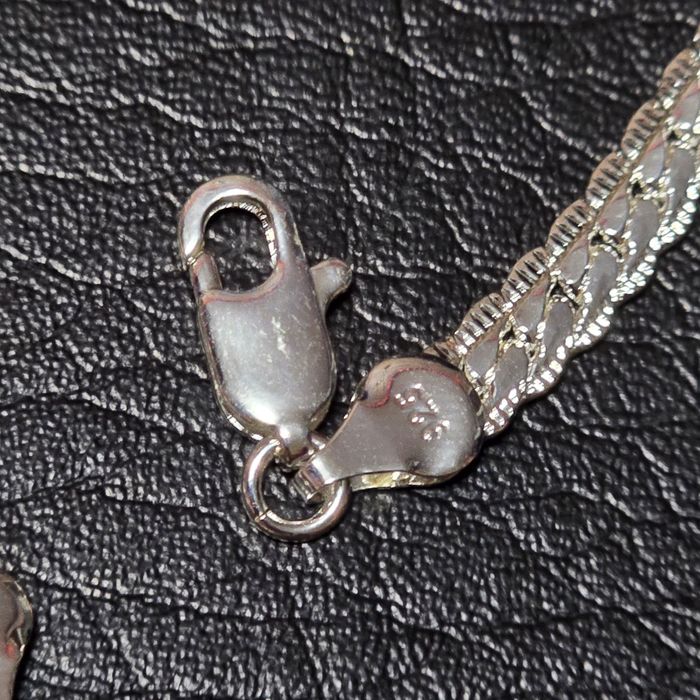 Сребърен синджир и гривна 925