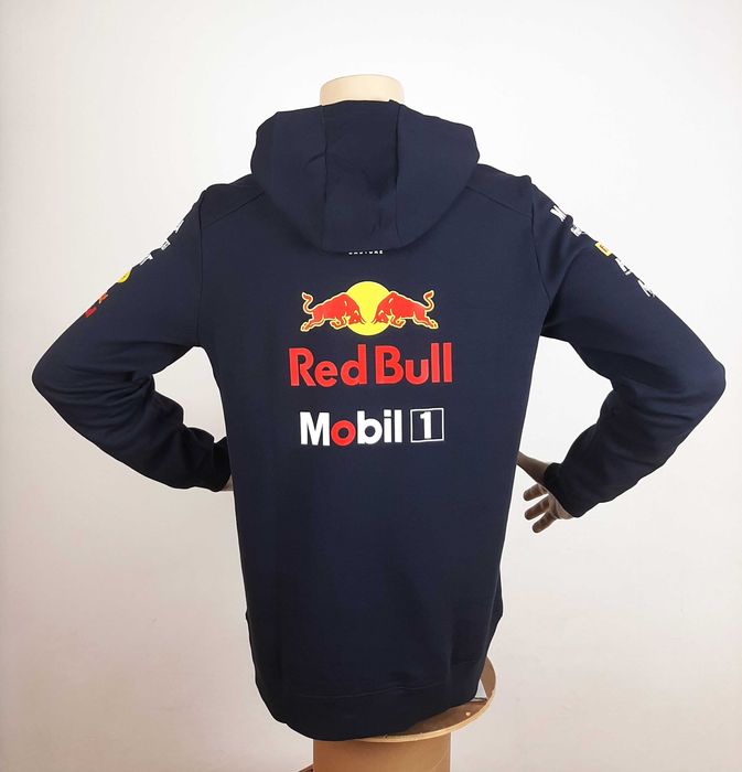 Red Bull Racing F1 Teamline Hoodie - Оригинален мъжки суитшърт