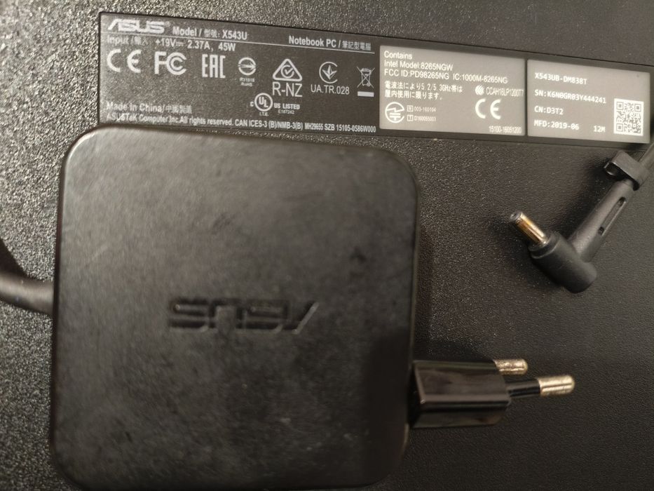 Продам ноутбук Asus x543u