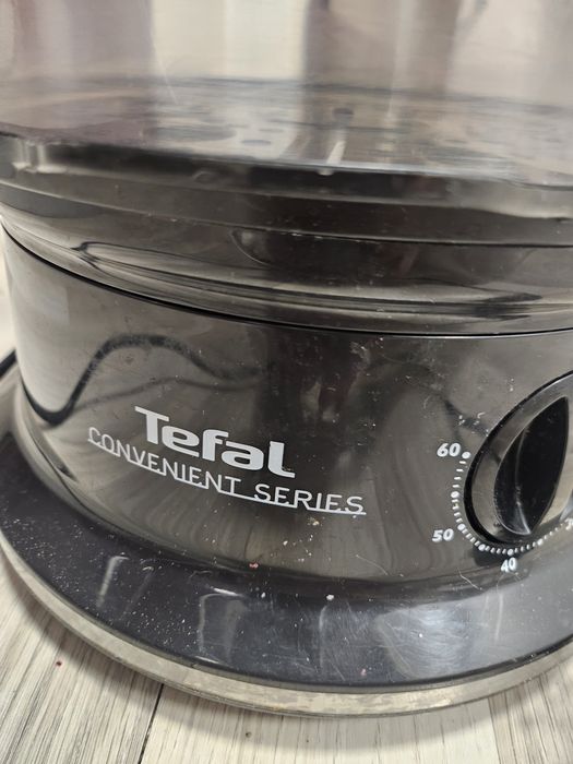 Aparat de gatit cu aburi Tefal VC 1401 , 980W , 6 l , 2 contain
