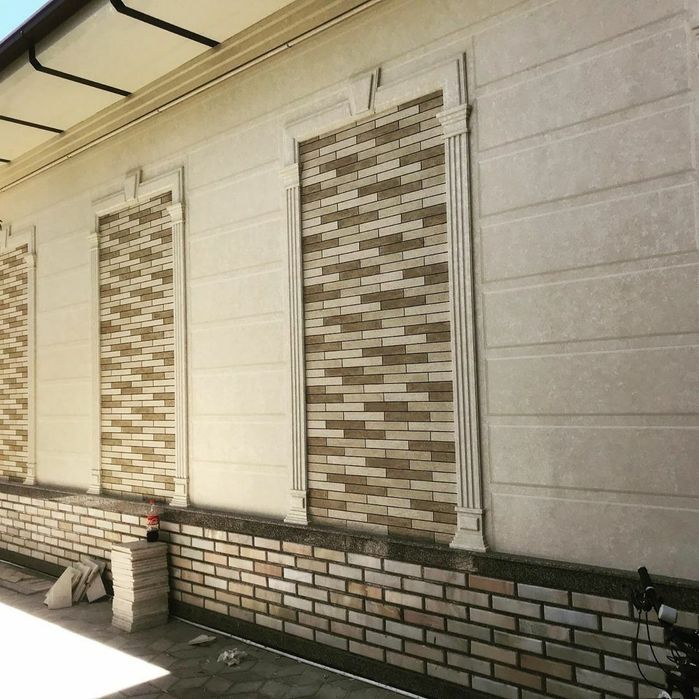 Травертин фасад под ключ