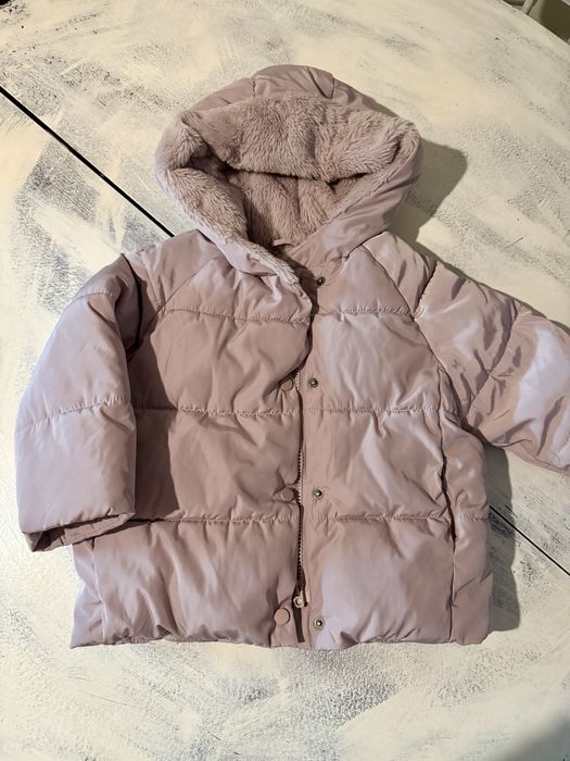 Бебешко зимно яке за момиченце Zara / 2-3 годинки
