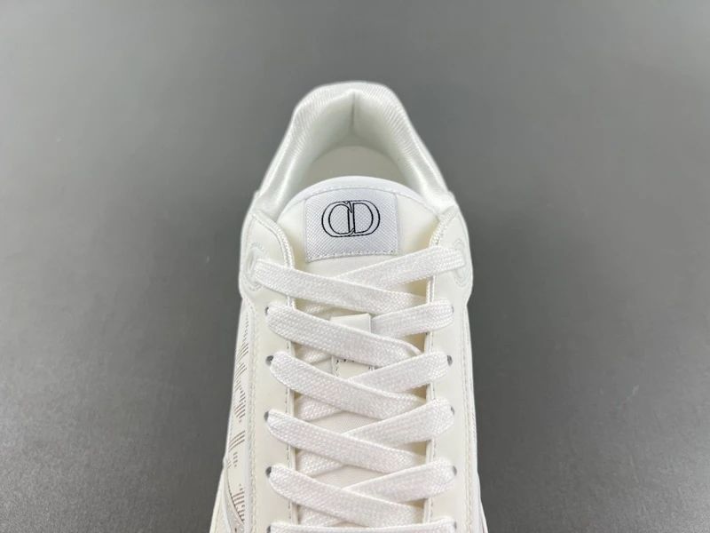CD B27 Low-Top White Calfskin