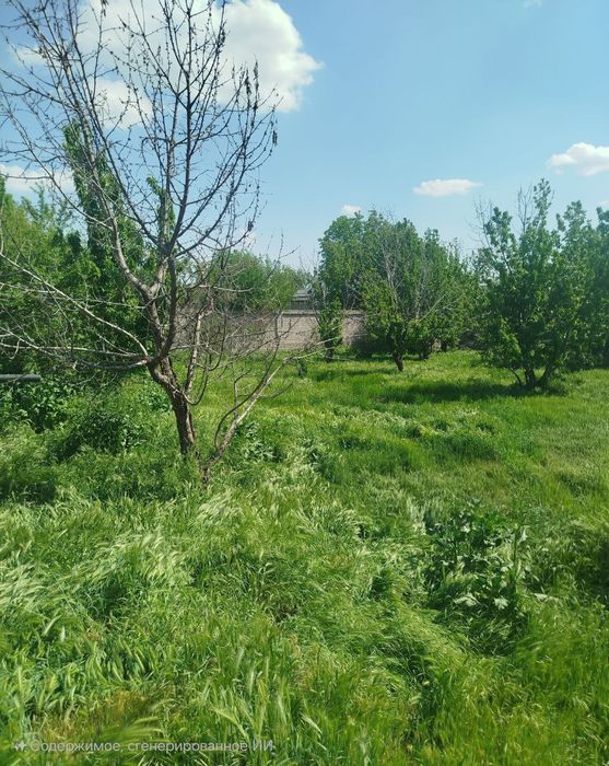 Участок   Назарбек 13соток кадастр есть,  сотка 11000$  газ свет вода.