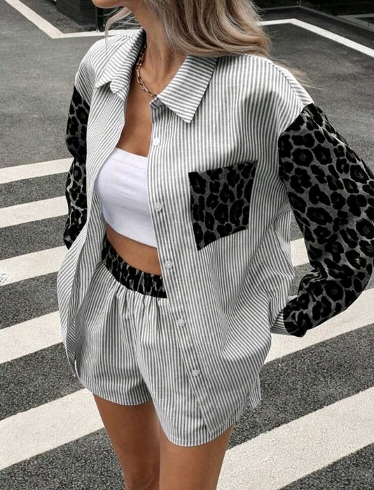 Нов летен дамски комплект размер S/XS