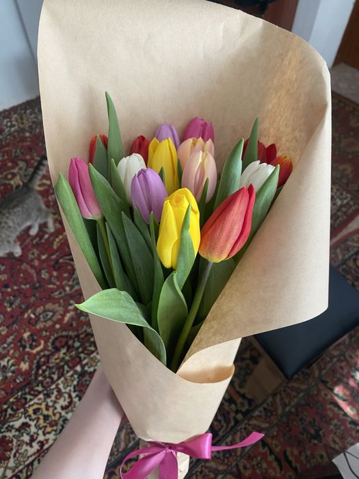 Тюльпаны к 8марта принимаем предзаказы
