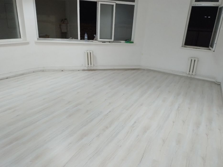 Установка ламинат(таркет),наливной пол